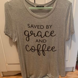 Grey boutique tshirt, barely worn